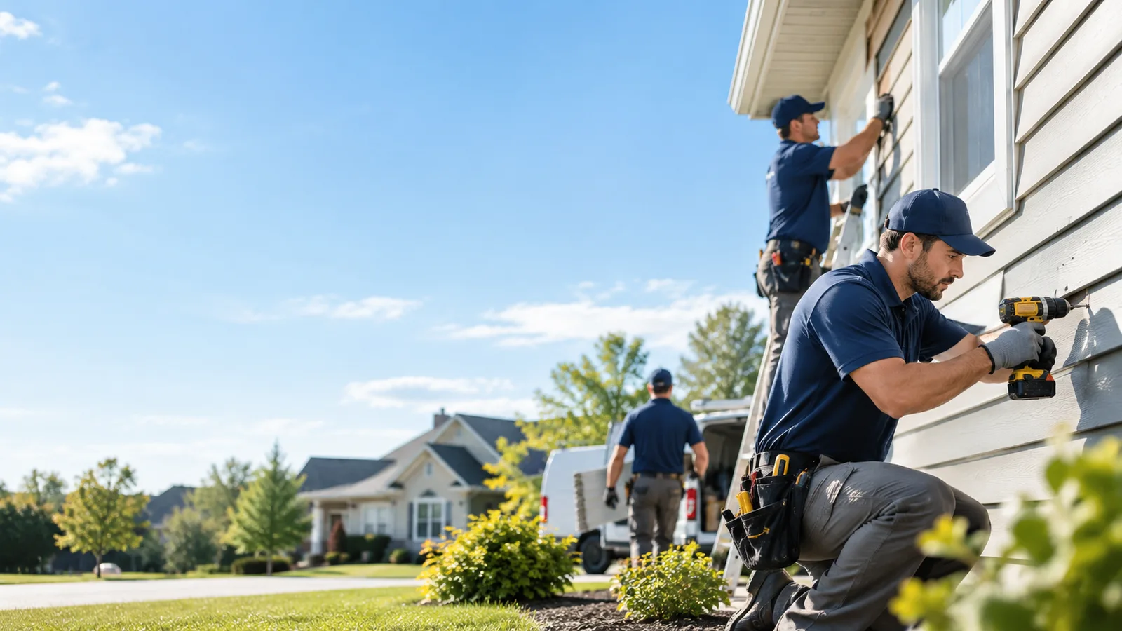 Cracked Siding Repair in Brooks, ME